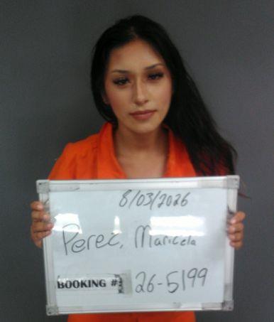 Booking photo of Maricela Perez