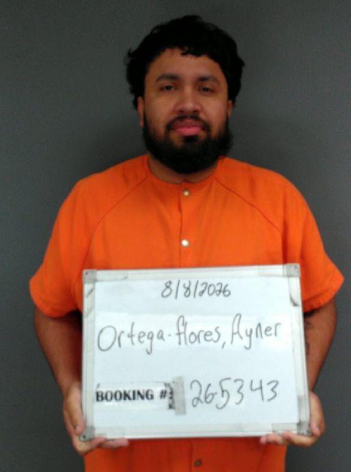 Booking photo of Ayner Ortega-flores