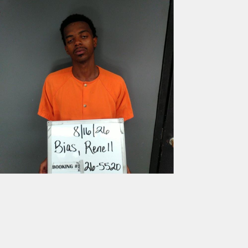 Booking photo of Renell Bias