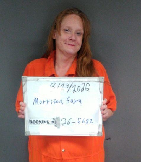 Booking photo of Sara Morrison