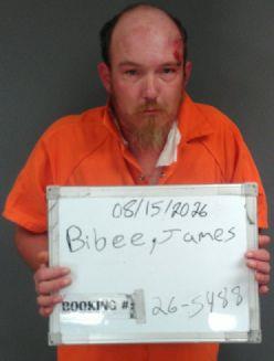 Booking photo of James Bibee