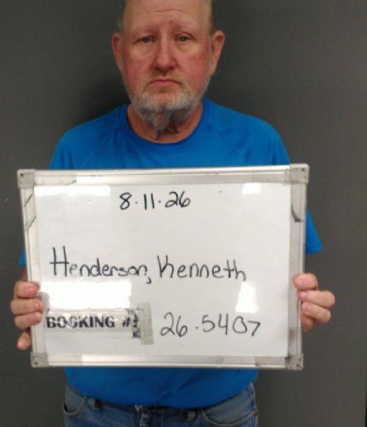 Booking photo of Kenneth Henderson