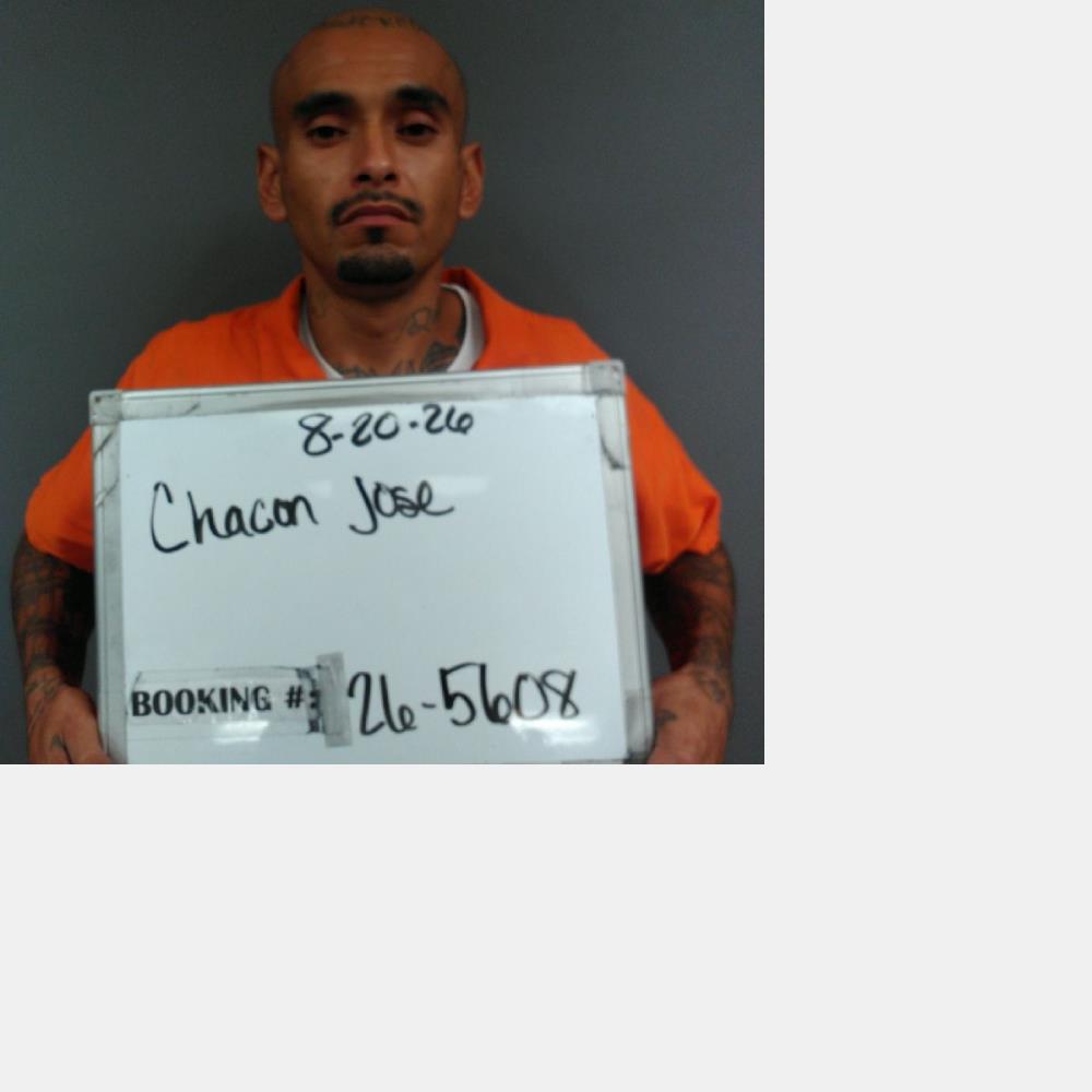 Booking photo of Jose Chacon