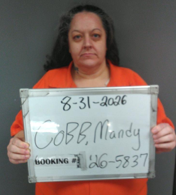 Booking photo of Mandy Cobb