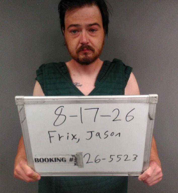 Booking photo of Jason Frix
