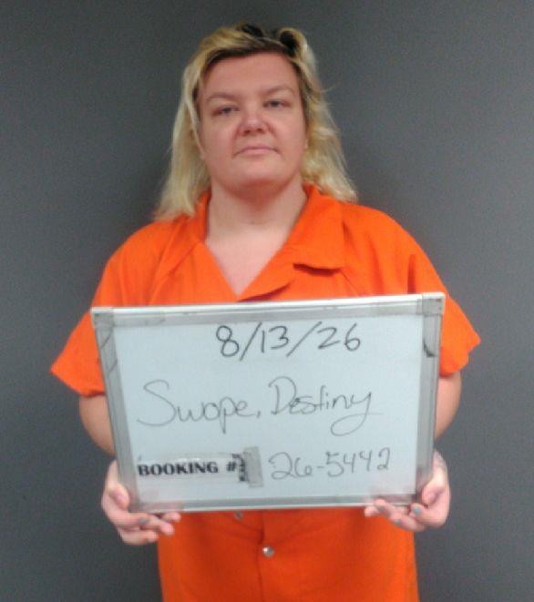 Booking photo of Destiny Swope