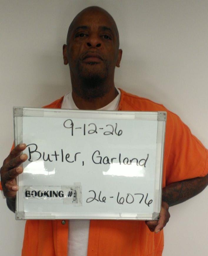 Booking photo of Garland Butler