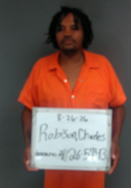 Booking photo of Charles Robinson
