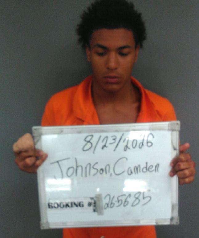 Booking photo of Camden Johnson