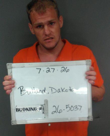 Booking photo of Dakota Bullard