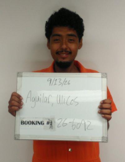 Ulices Aguilar booking photo