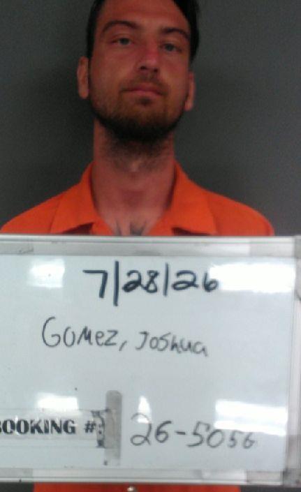 Booking photo of Joshua Gomez