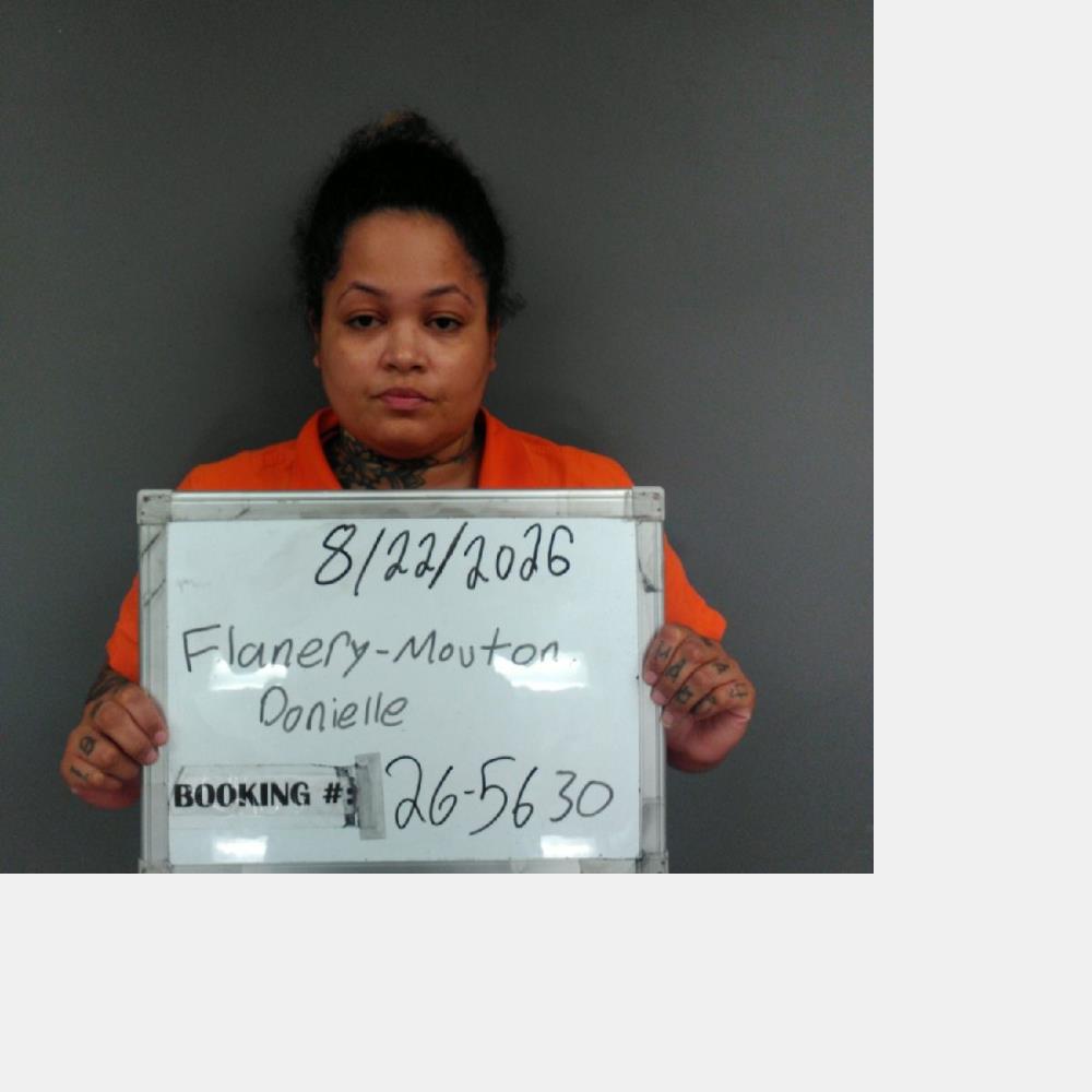 Booking photo of Donielle Flanery-mouton