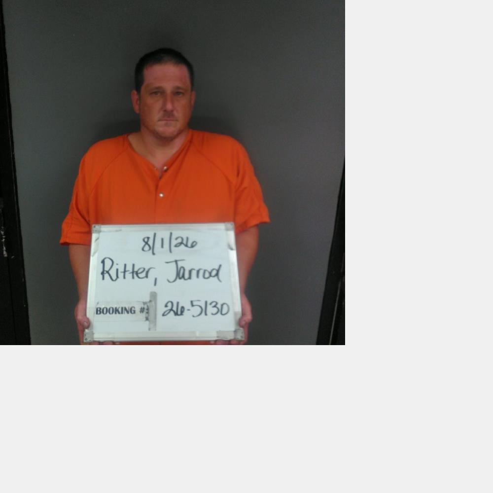 Booking photo of Jarrod Ritter