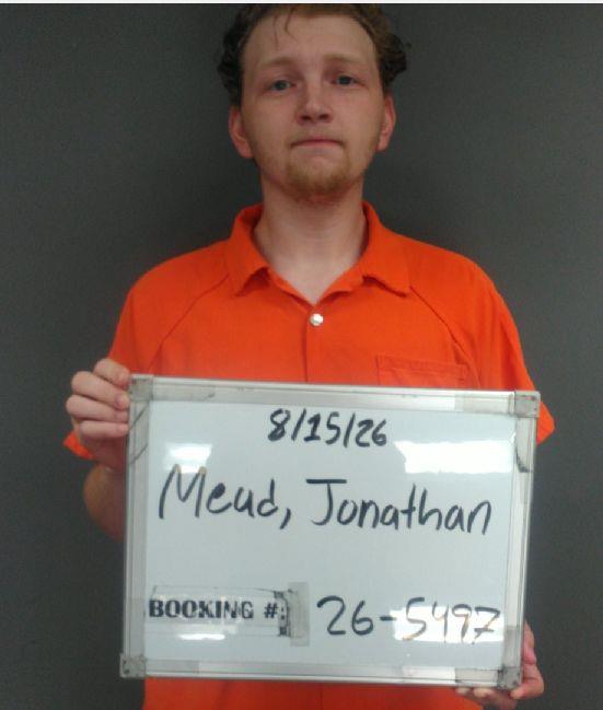 Booking photo of Jonathan Mead