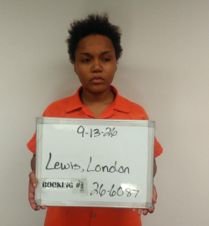 London Lewis booking photo