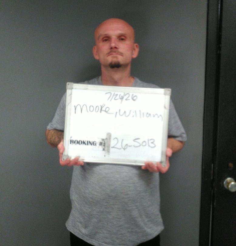William Moore booking photo