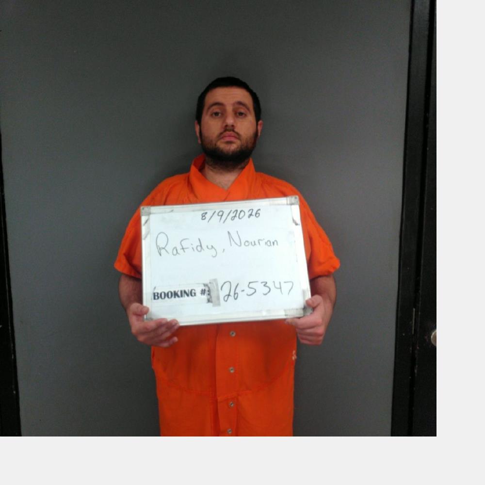 Booking photo of Nourian Rafidy