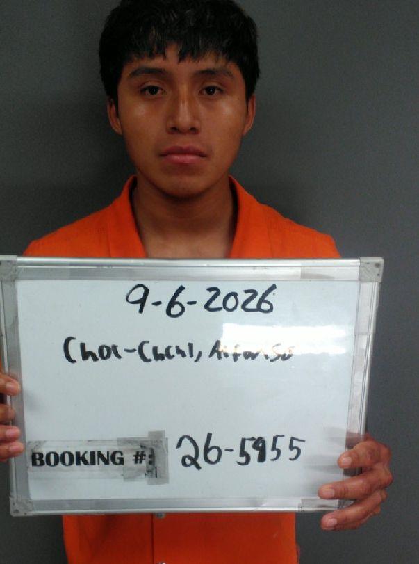 Booking photo of Alfonso Choc-cucul