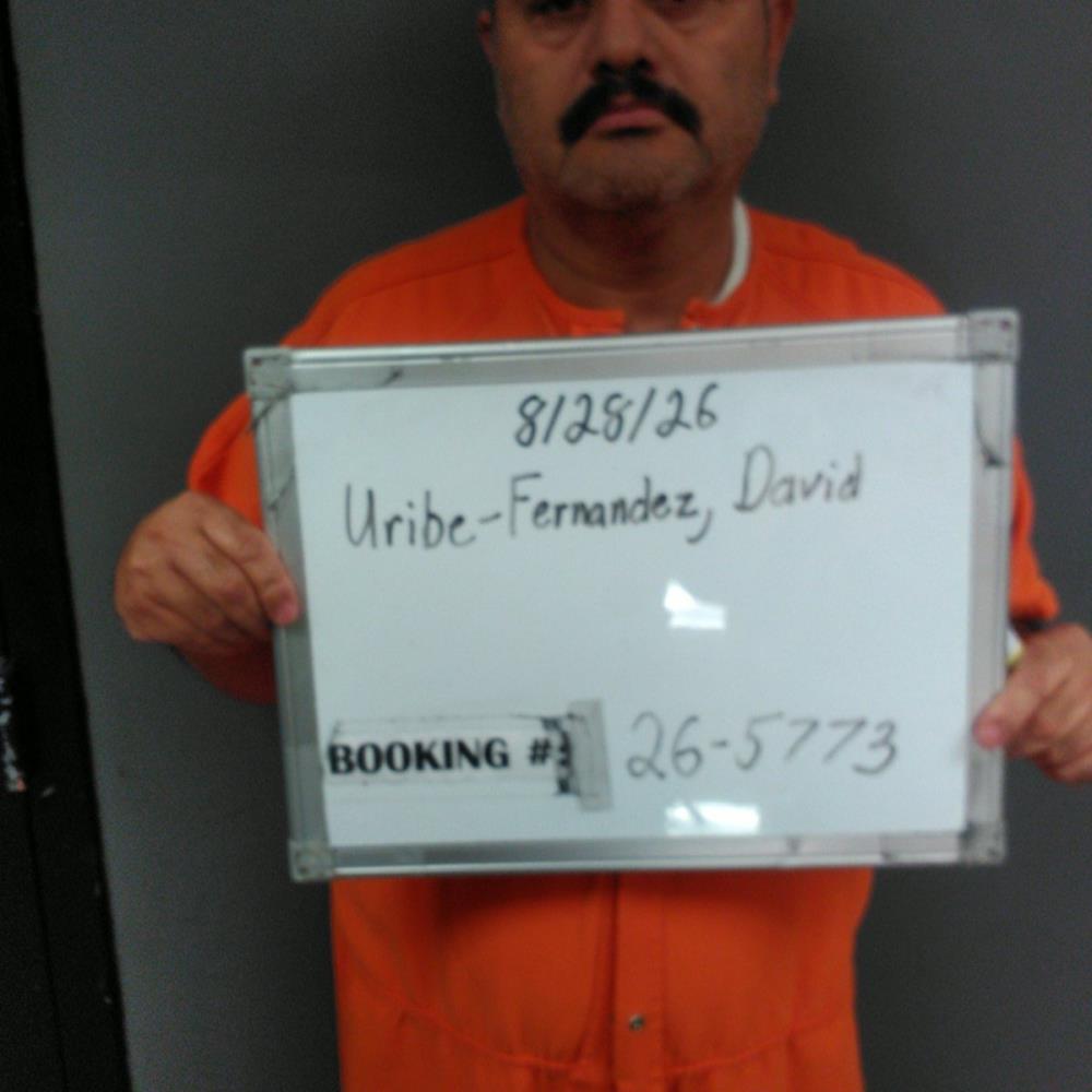 Booking photo of David Uribe-fernandez