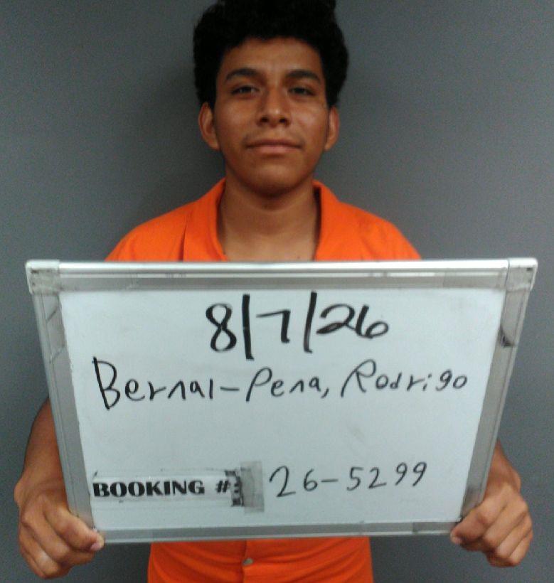 Booking photo of Rodrigo Bernal-pena