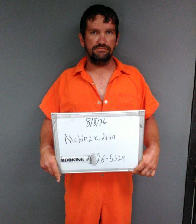 Booking photo of John Mckinzie