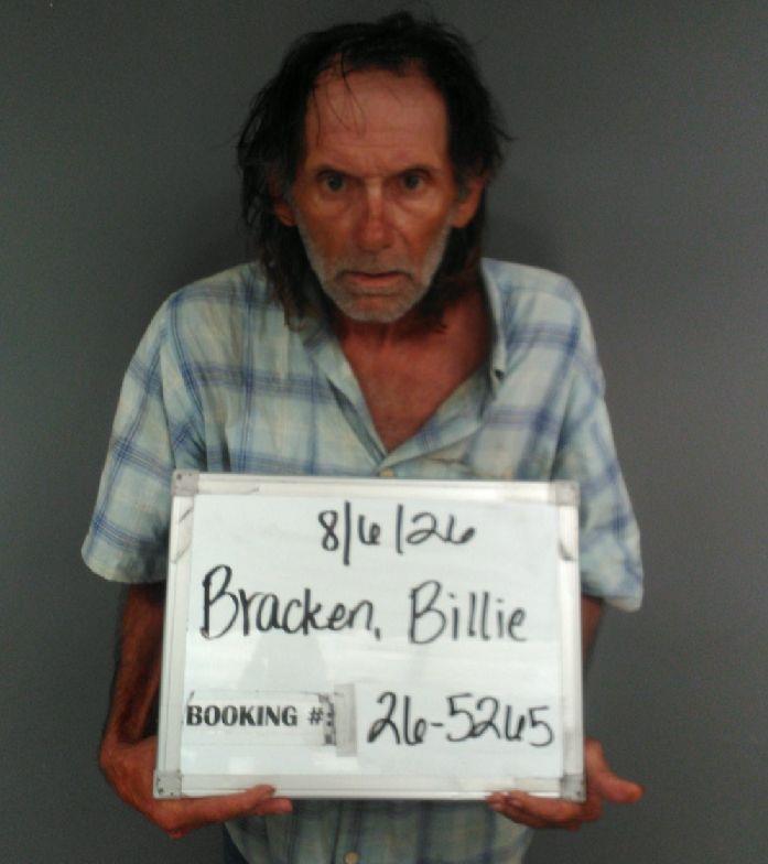 Booking photo of Billie Bracken
