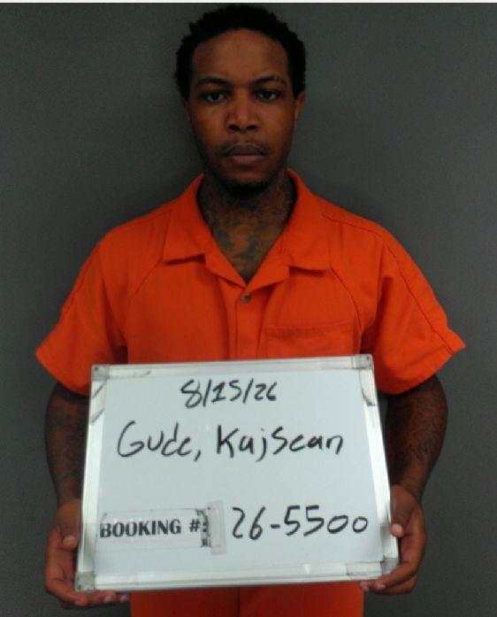 Booking photo of Kajsean Gude
