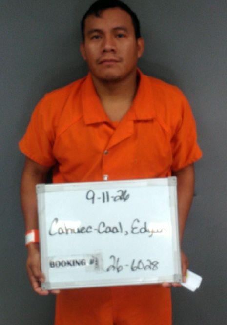 Booking photo of Edgar Cahuec-caal