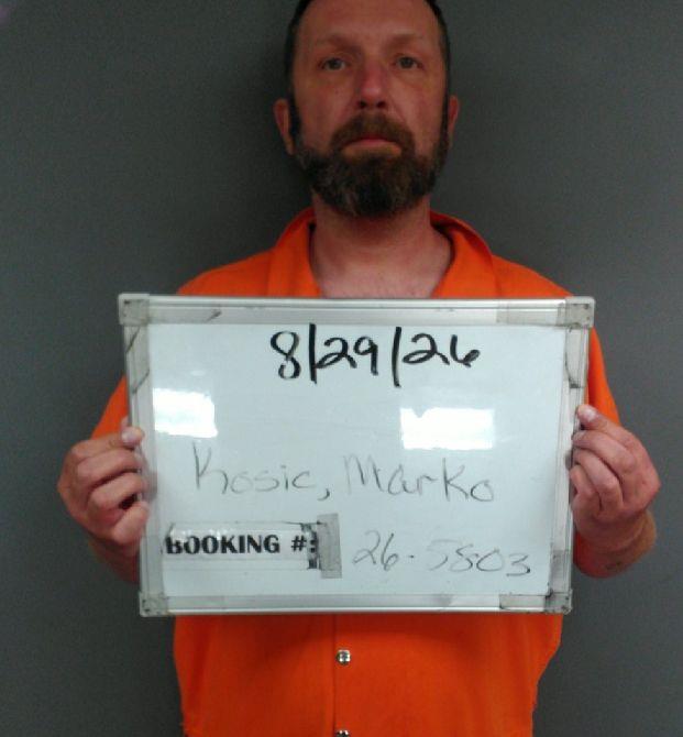 Booking photo of Marko Kosic