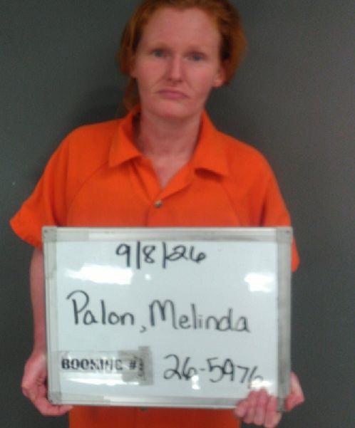 Booking photo of Melinda Palon