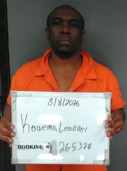 Booking photo of Leonnel Kouemo