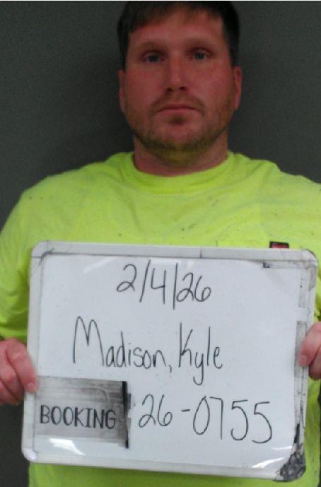 Kyle Madison booking photo