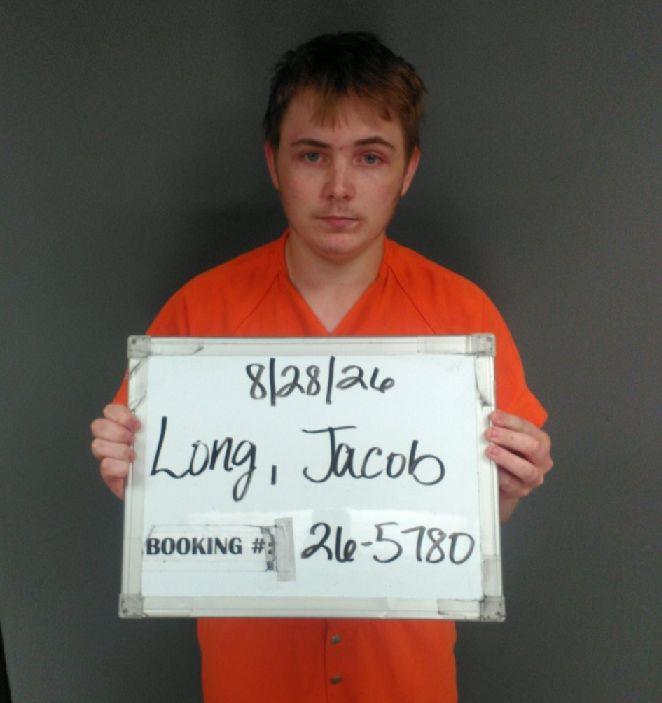 Booking photo of Jacob Long