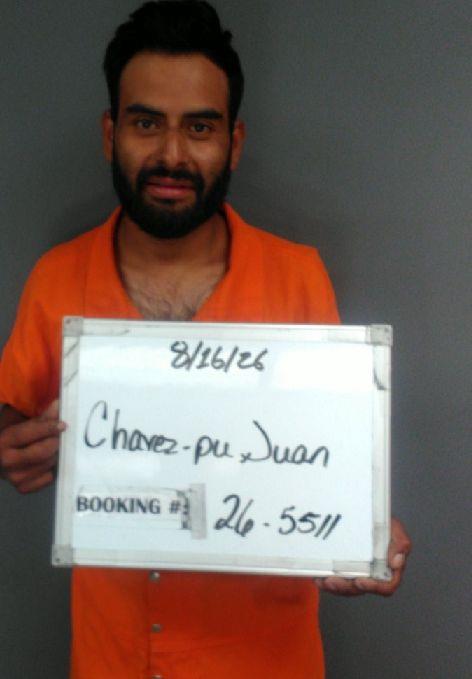 Booking photo of Juan Chavez-pu