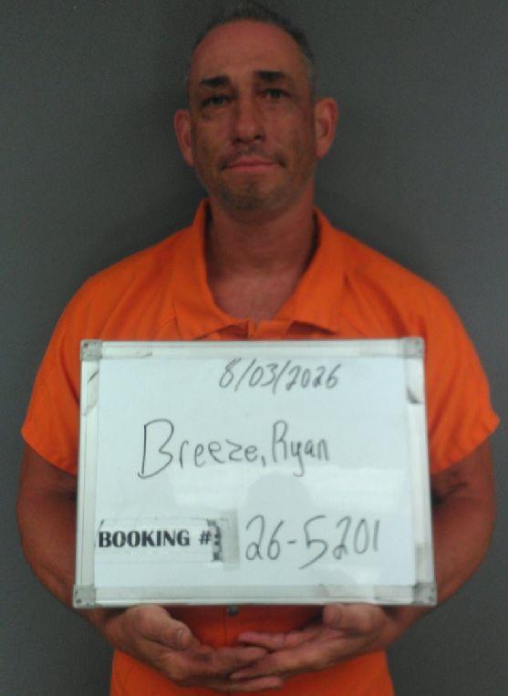 Booking photo of Ryan Breeze