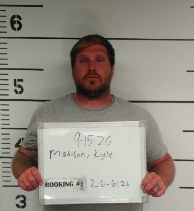 Kyle Madison booking photo