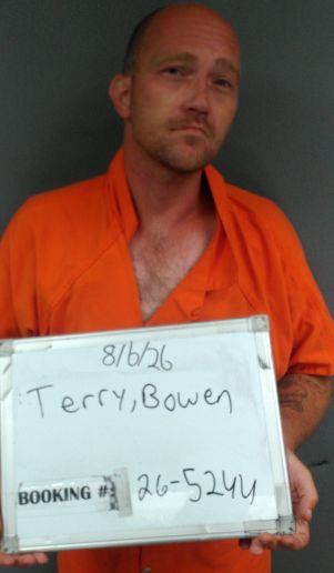 Booking photo of Terry Bowen