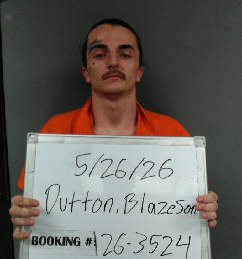 Blazeson Dutton booking photo