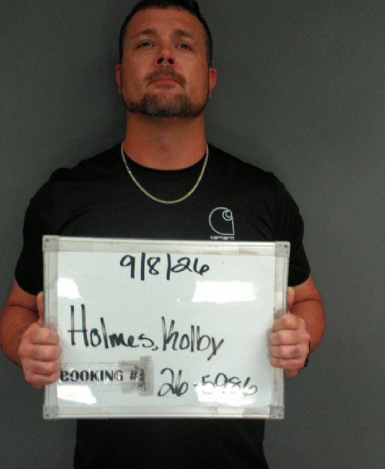 Booking photo of Kolby Holmes
