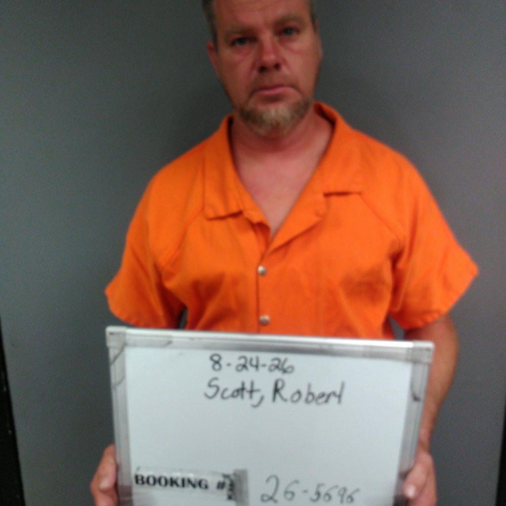 Booking photo of Robert Scott