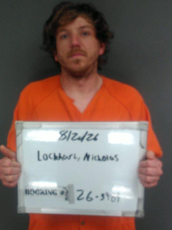 Booking photo of Nicholas Lockhart