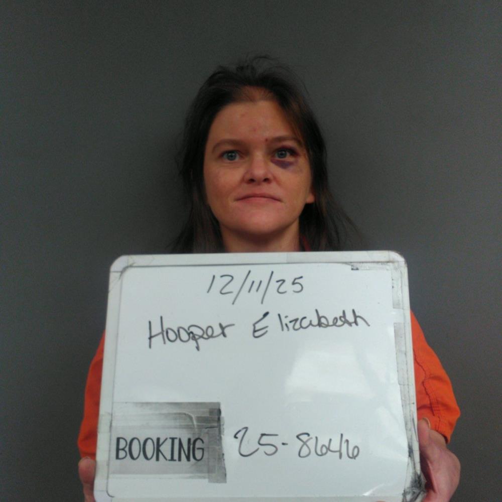 Elizabeth Hooper booking photo