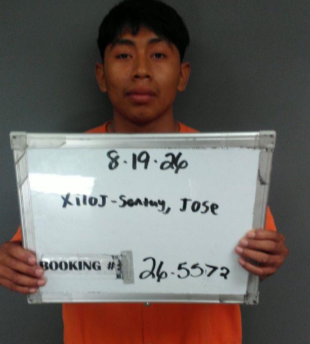 Booking photo of Jose Xiloj-sontay