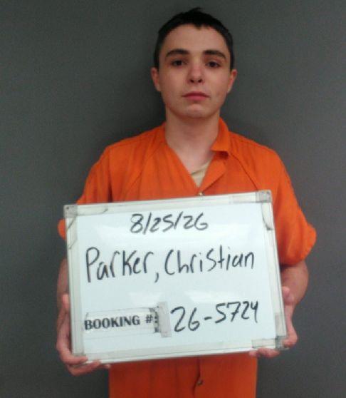 Booking photo of Christian Parker