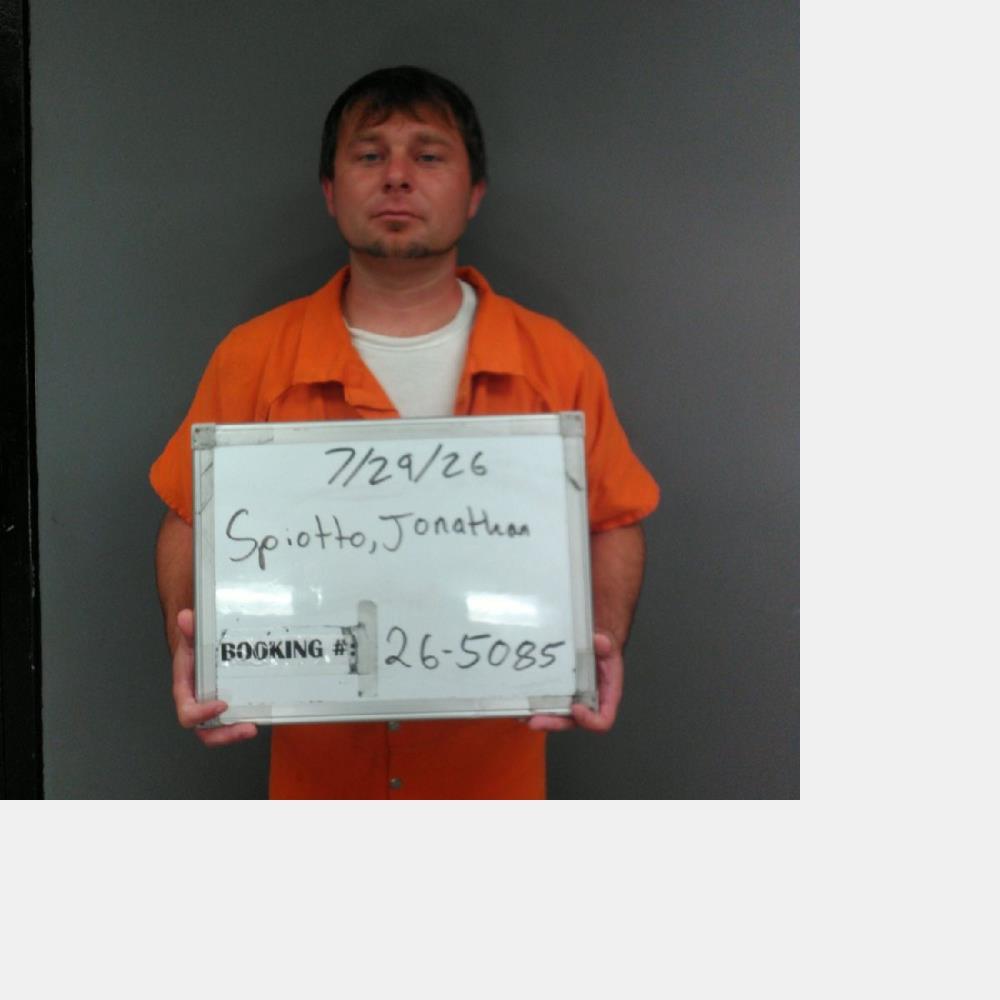 Booking photo of Jonathan Spiotto