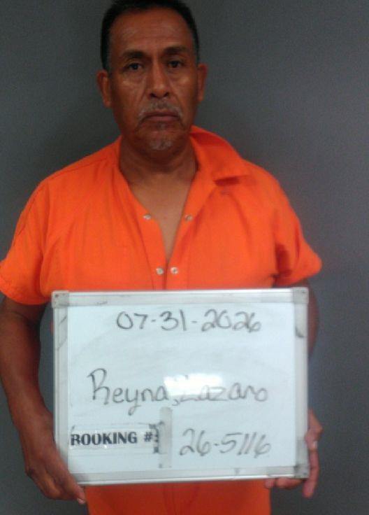 Lazaro Reyna booking photo