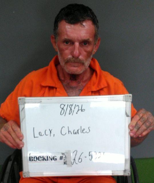Booking photo of Charles Lacy