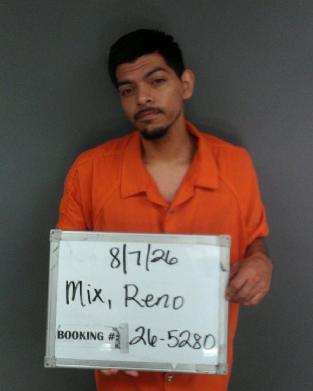 Booking photo of Reno Mix