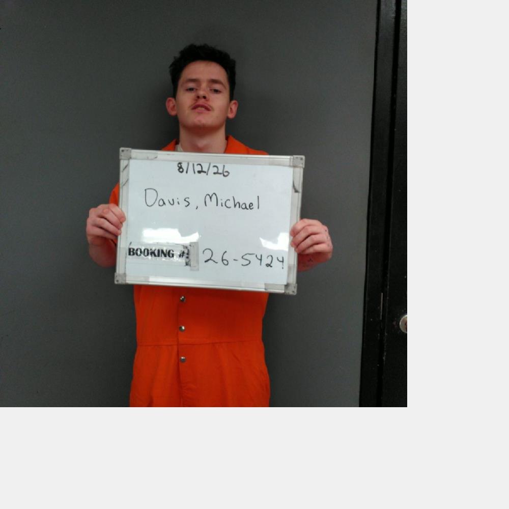 Booking photo of Michael Davis